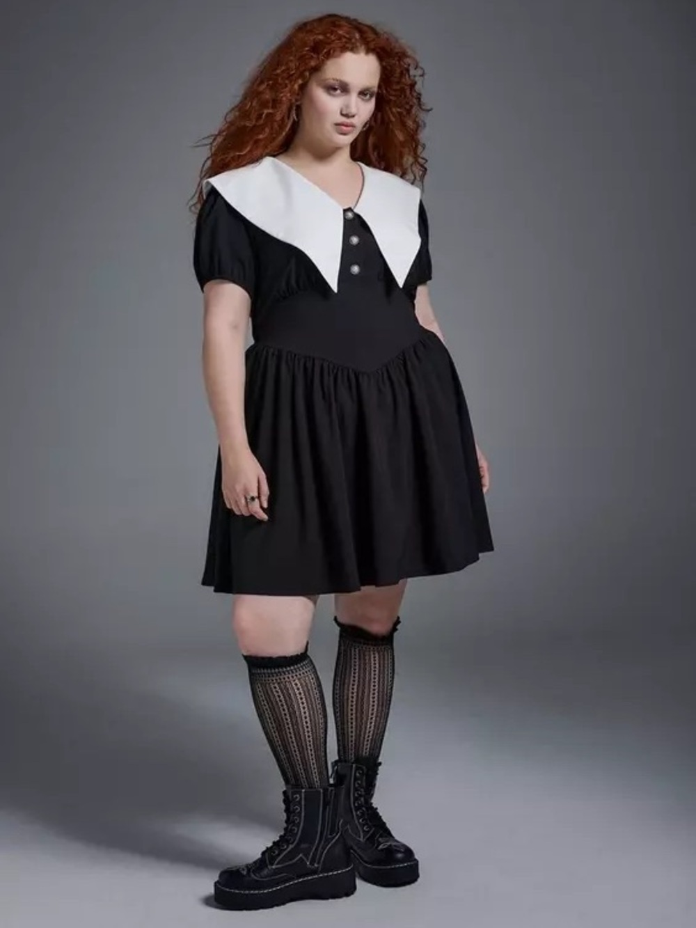torrid Nightfall Collared Mini Dress